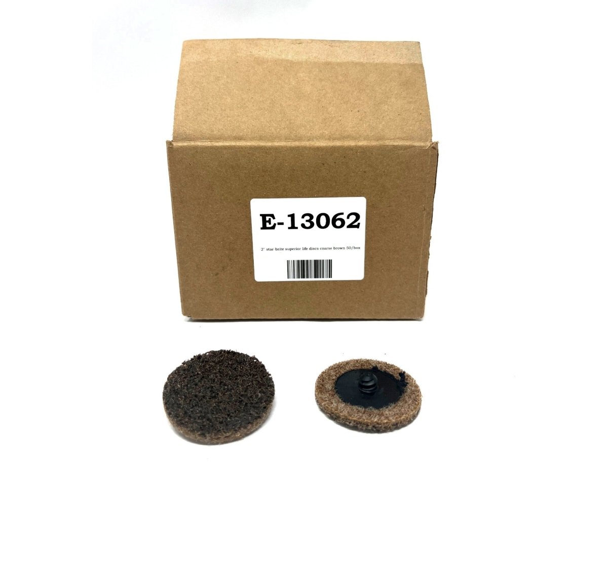 MT-RSR E-13062 2" Superior Life Discs, Coarse Brown, Type R, 50-Pack
