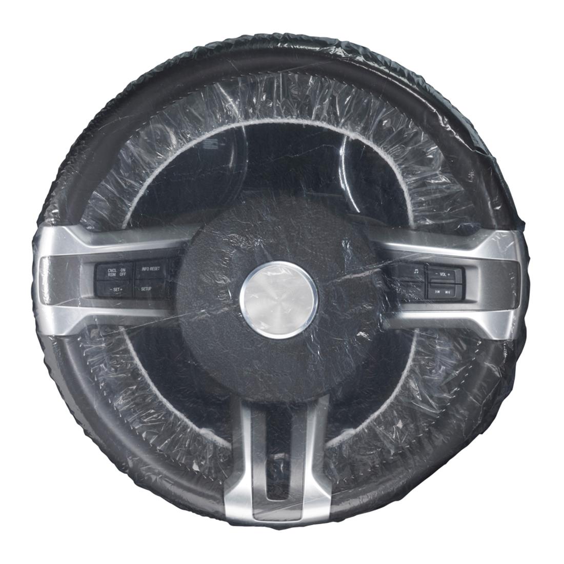 SLIP-N-GRIP SNG-131-500 Steering Wheel Cover, "Shower Cap" Style – Box of 500