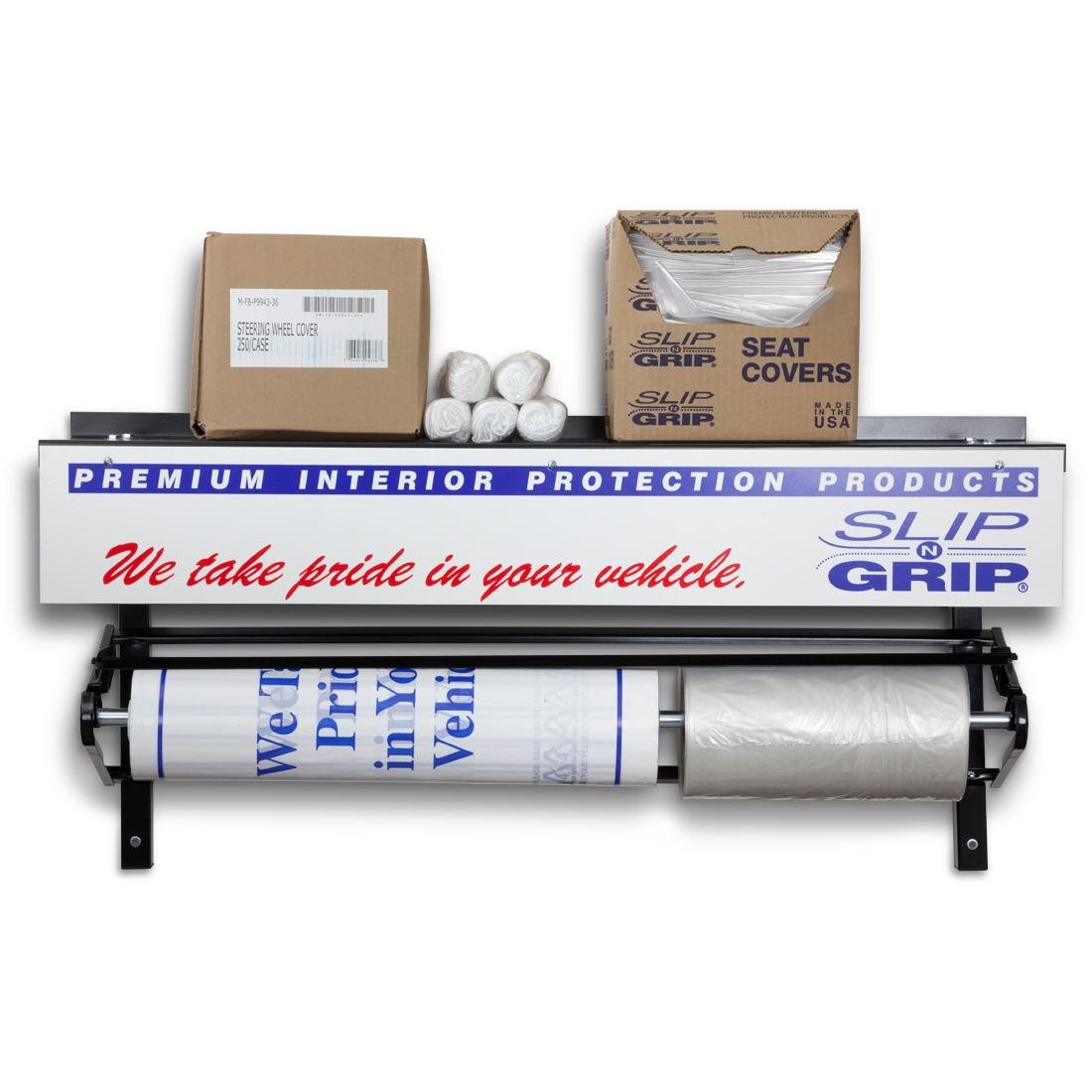 SLIP-N-GRIP SNG-19W Start Up Assortment with Dispenser Rack – Wall Mount