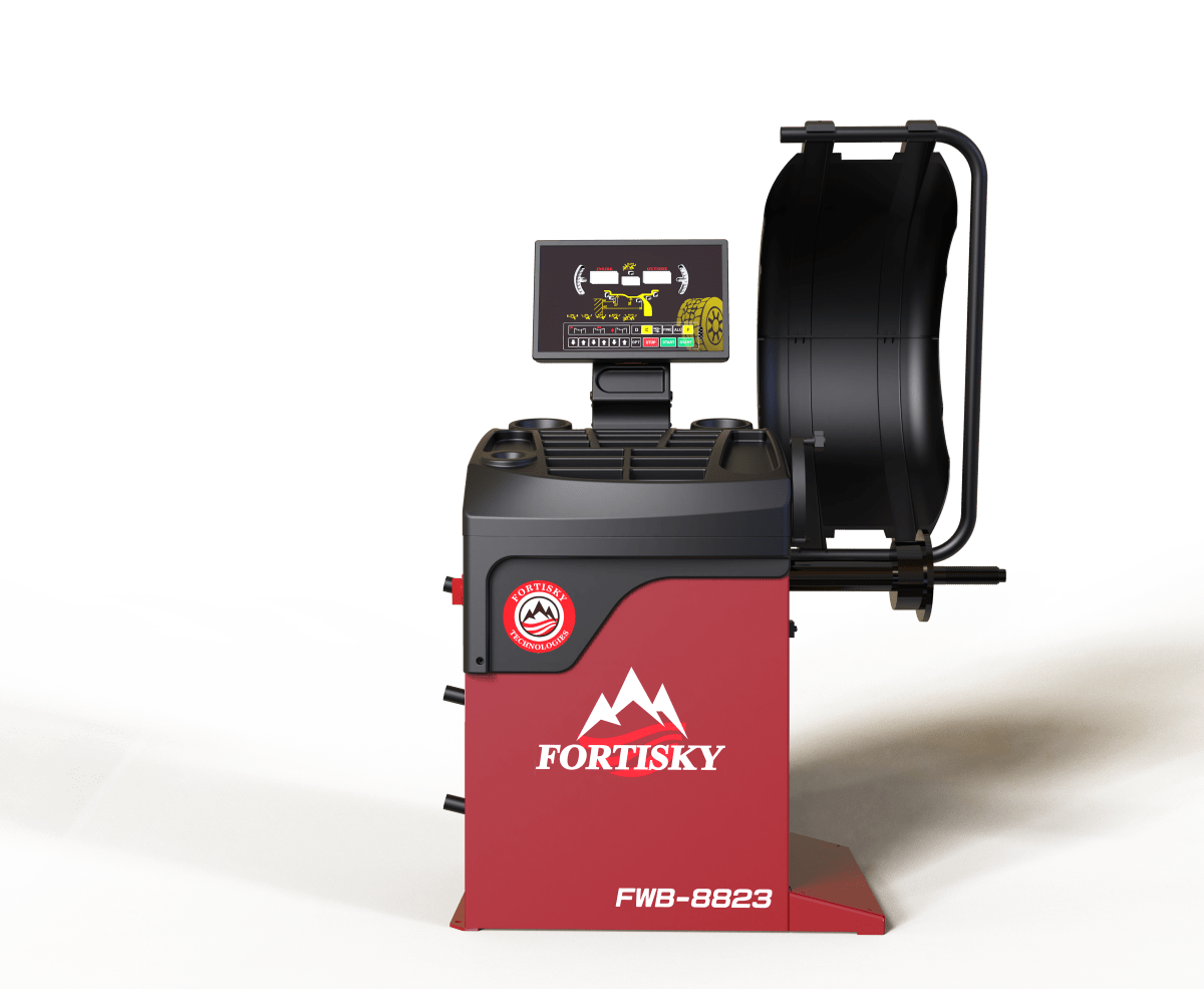 Fortisky 1670-8823 Combo 28" Tilt-Back Tire Changer & 2D Laser Balancer
