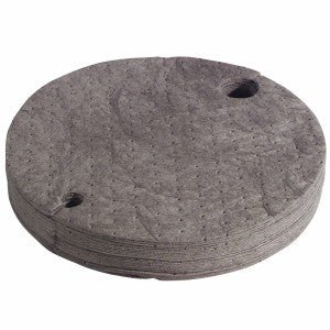 SPILLTECH ST-GTOP Universal Absorbent Drum Top Pads, 22", 25 Pack, Commander Grade