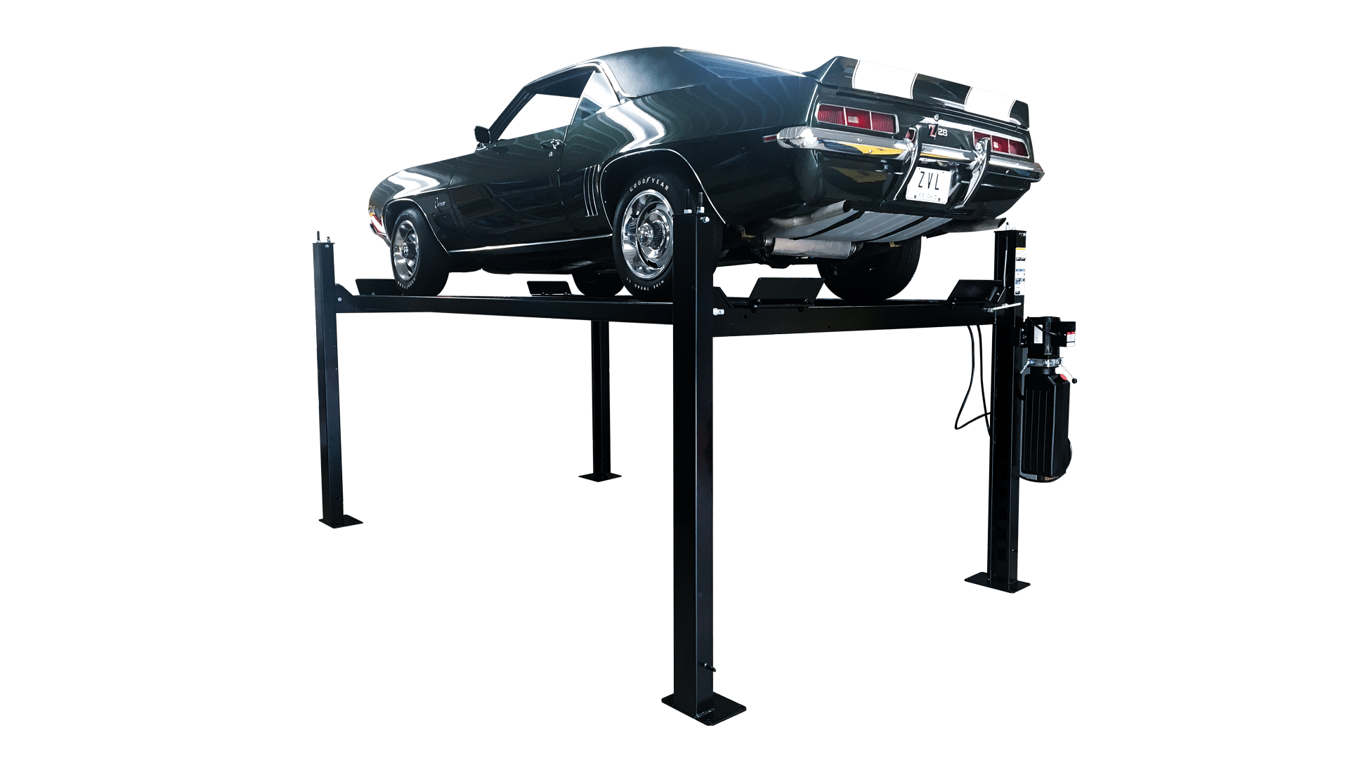 Challenger CL4P7 Four Post Car Lift 7,000 lb Home Garage