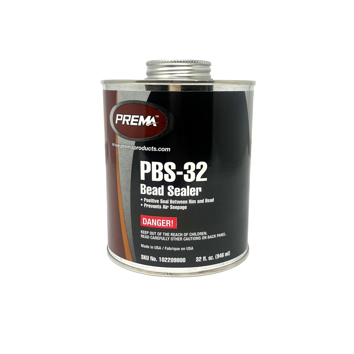 PREMA PRE-PBS-32 Bead Sealer, 32 oz Brush Top Can, Flammable