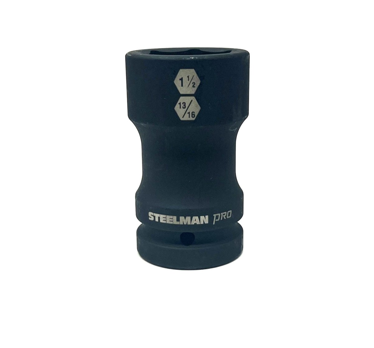 STEELMAN JS-79325 Dr. Budd Hex and Square Impact Socket 1-1/2 in x 13/16 in.