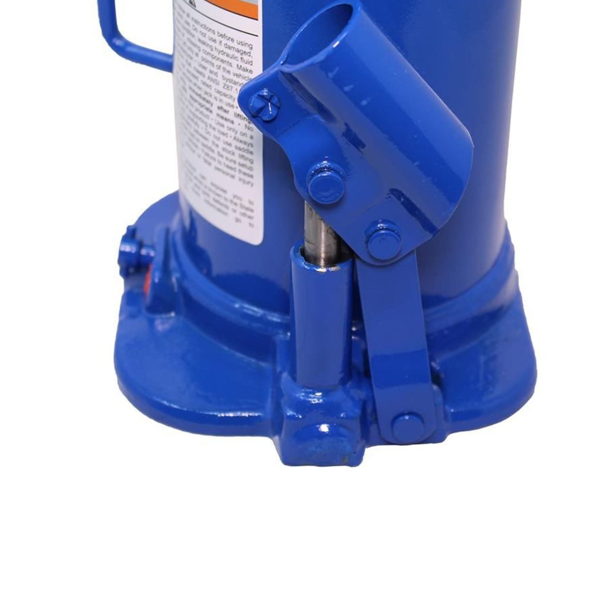 K-TOOL K-63221 20-Ton Welded Bottle Jack, Adjustable Ram, Load-Limiting Valves