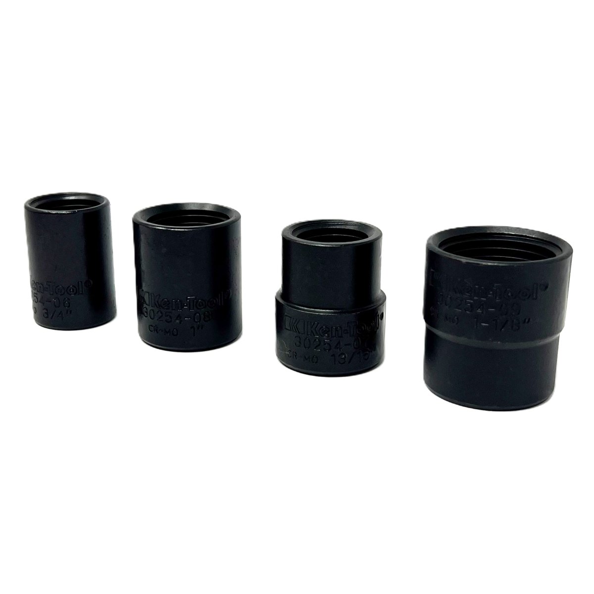 MT-RSR KEN-30254 4 Pc Lug Nut Remover Impact Socket Set, 1/2" Drive, Plastic Case