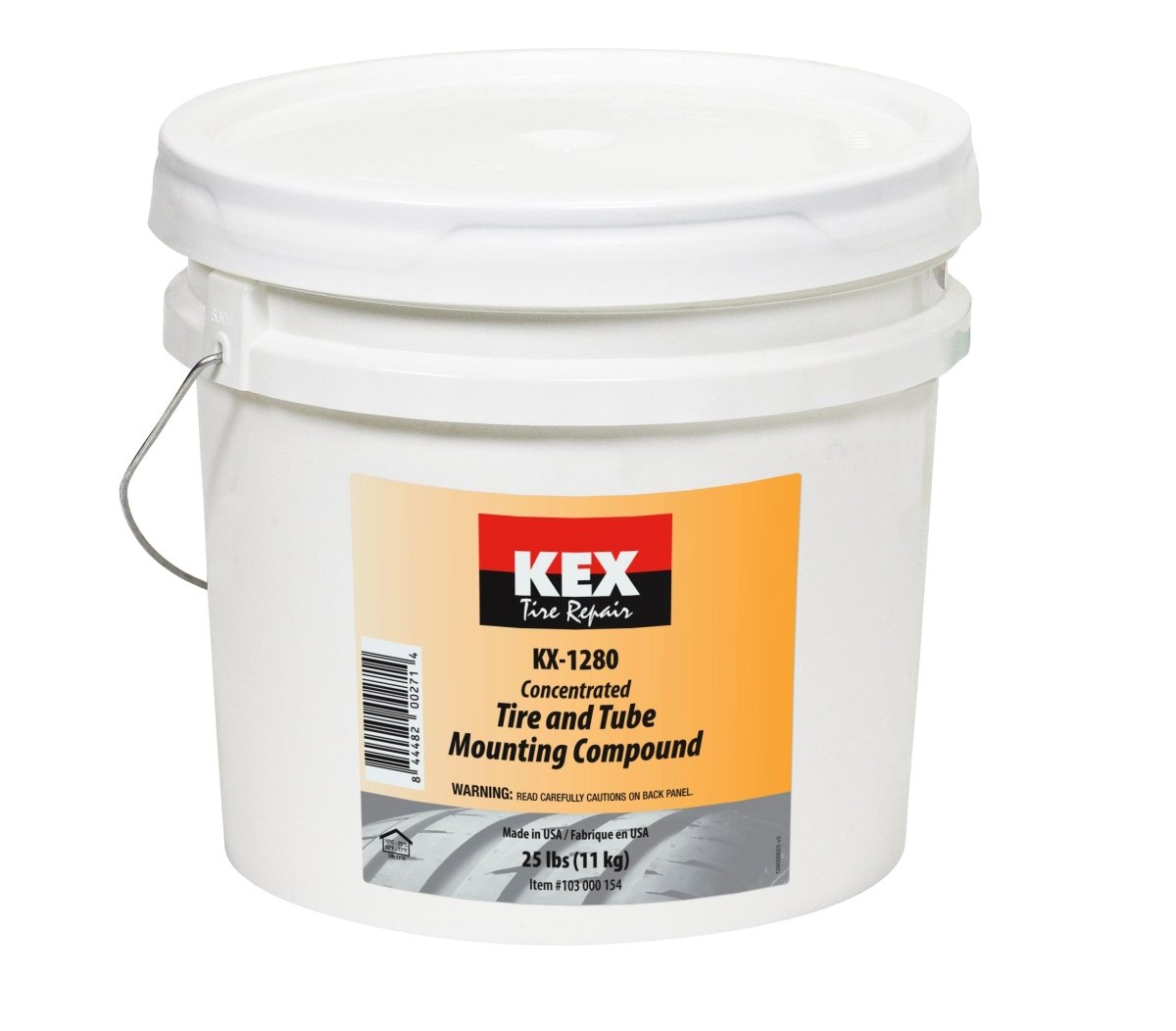 KEX KEX-1280 Tire & Tube Mounting Compound, Brown, 25 lb