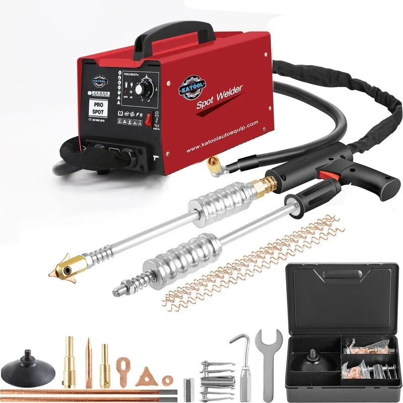 Complete accessory kit for Katool KT-90E PRO including slide hammer and studs