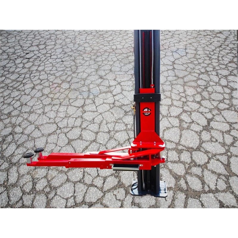 Katool AS110D – Two-Post Lift (11,000 lb, Asymmetric)
