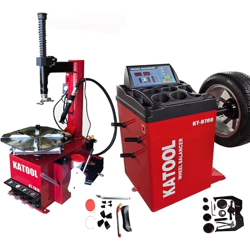Katool KT-T810 + KT-B700 – Tire Changer + Wheel Balancer (Combo)