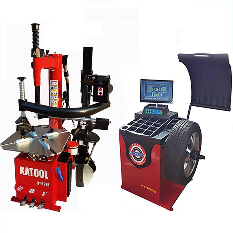 Katool KT-T835 + KT-B750 – Tire Changer + Wheel Balancer (Combo)