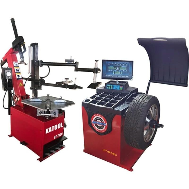 Katool KT-T850 + KT-B750 – Tire Changer + Wheel Balancer (Combo)