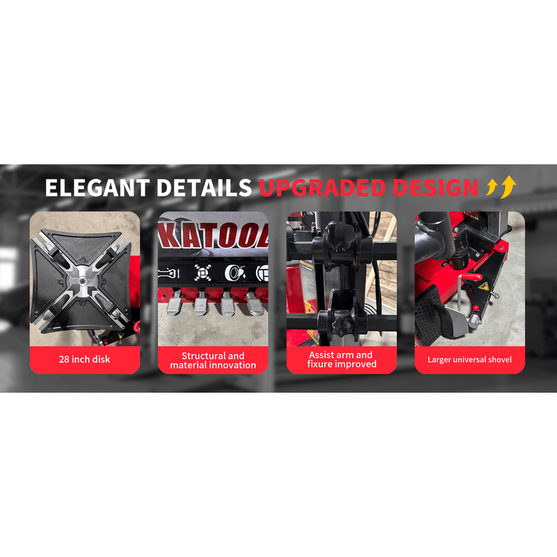 Katool KT-T855 – Tire Changer (Vertical Press)
