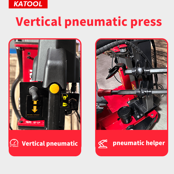 Katool KT-T855 – Tire Changer (Vertical Press)
