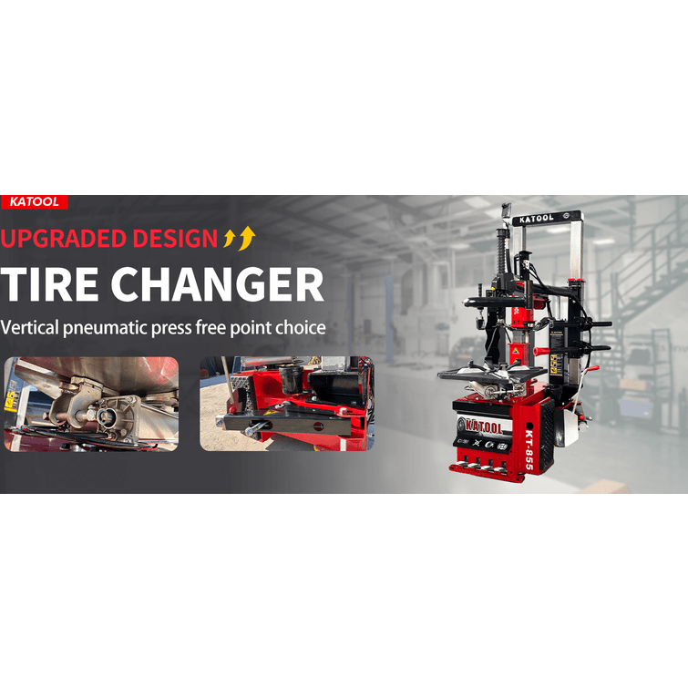 Katool KT-T855 – Tire Changer (Vertical Press)