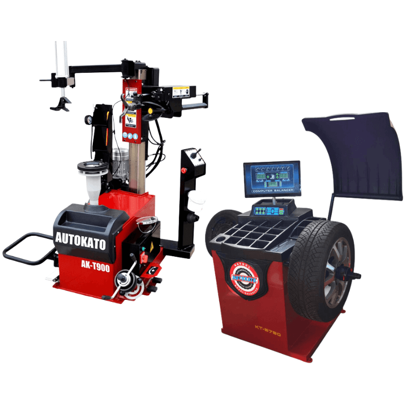 Katool KT-T900 + KT-B750 – Tire Changer + Wheel Balancer (Combo)