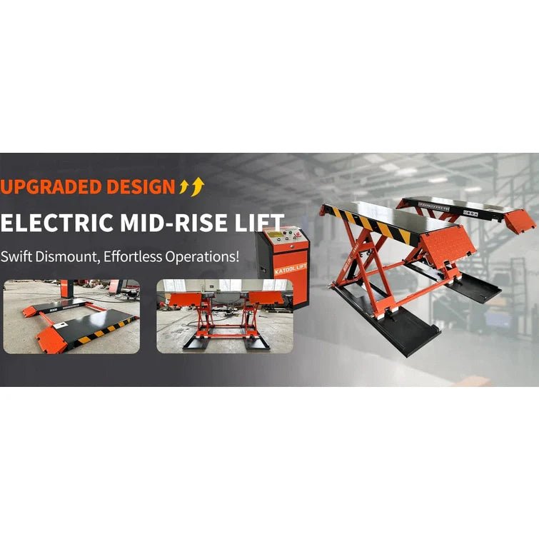 Katool X90E – Scissor Lift (8,000 lb, Mid-Rise)