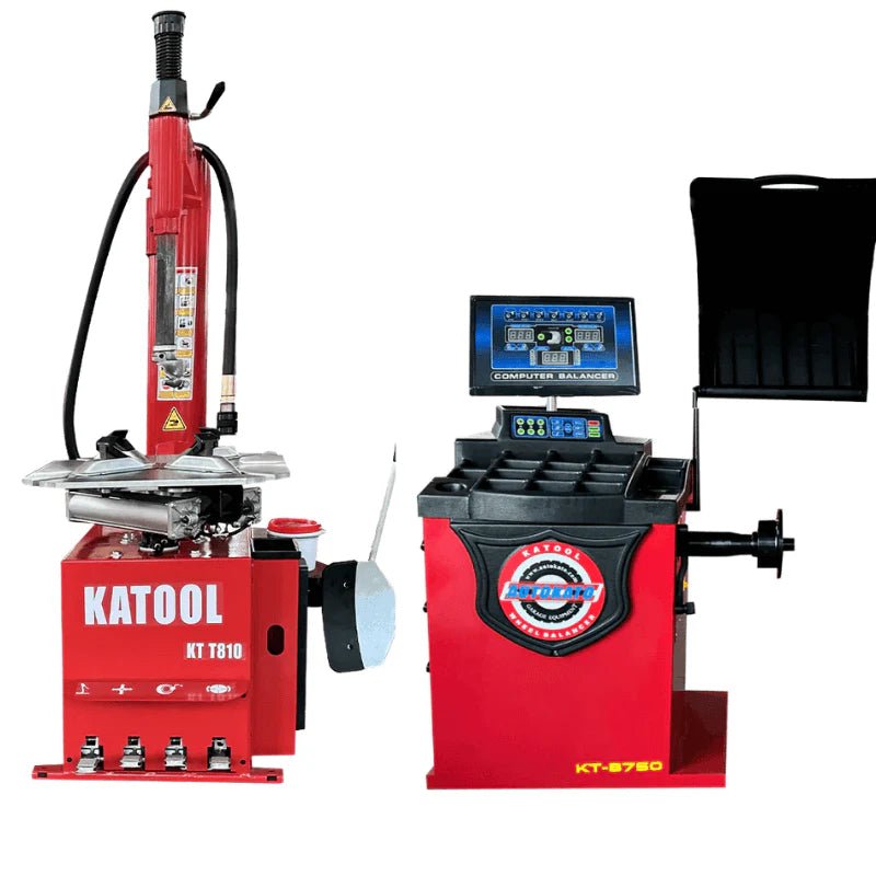 Katool KT-T810 + KT-B750 – Tire Changer + Wheel Balancer (Combo)
