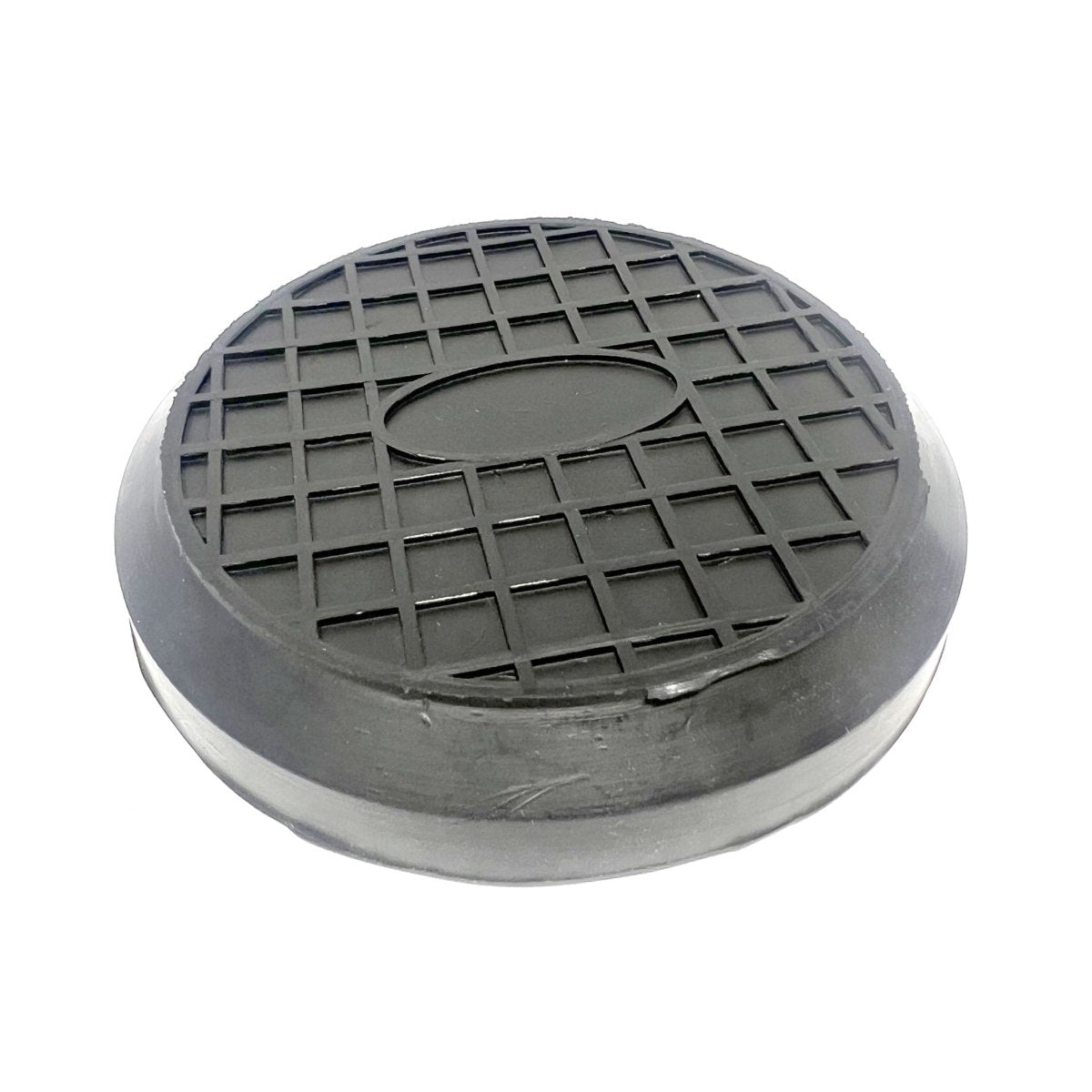 MT-RSR LP6202-3 Round Slip-On Waffle Rubber Pads w/ Screws (4-Pack) for Rotary Lifts