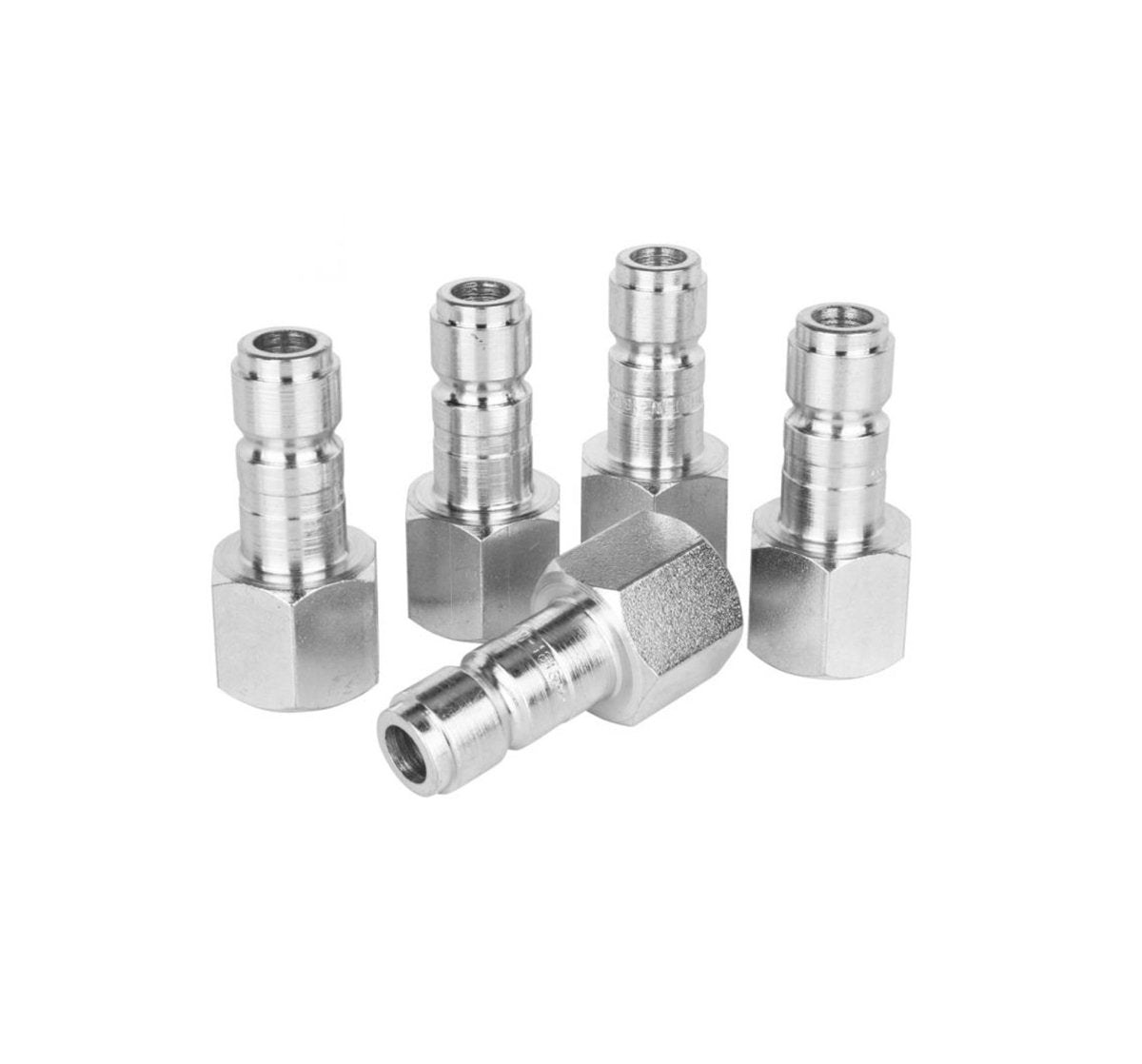 MILTON 1818 1/2" FNPT G Style Plug, 99 SCFM, 300 PSI, Hardened Steel