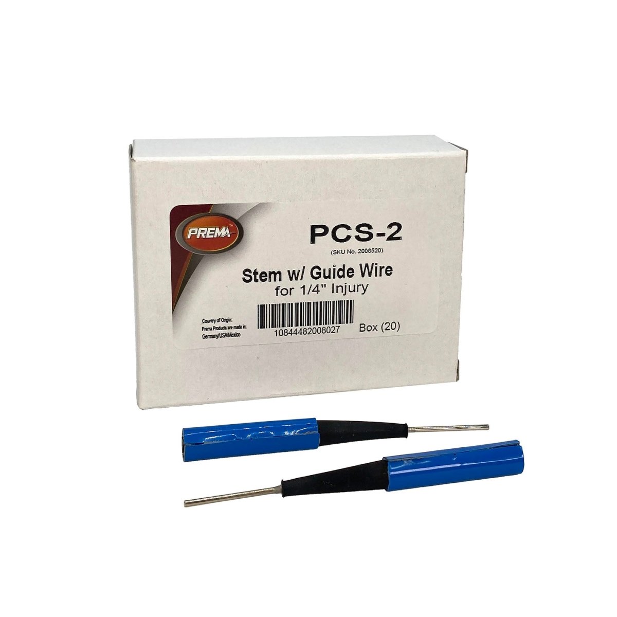 PREMA PRE-PCS-2 Nail Hole Insert, Pull-Thru Repair for 1/4" Injury (Box of 20)