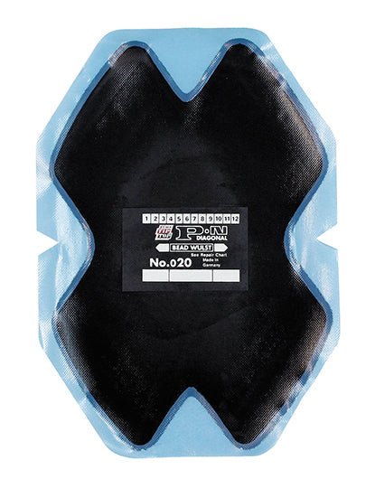 REMA REM-PN-20 Bias Ply Repair Unit, AG Use, 10" Diameter, 4-Ply (Box of 10)