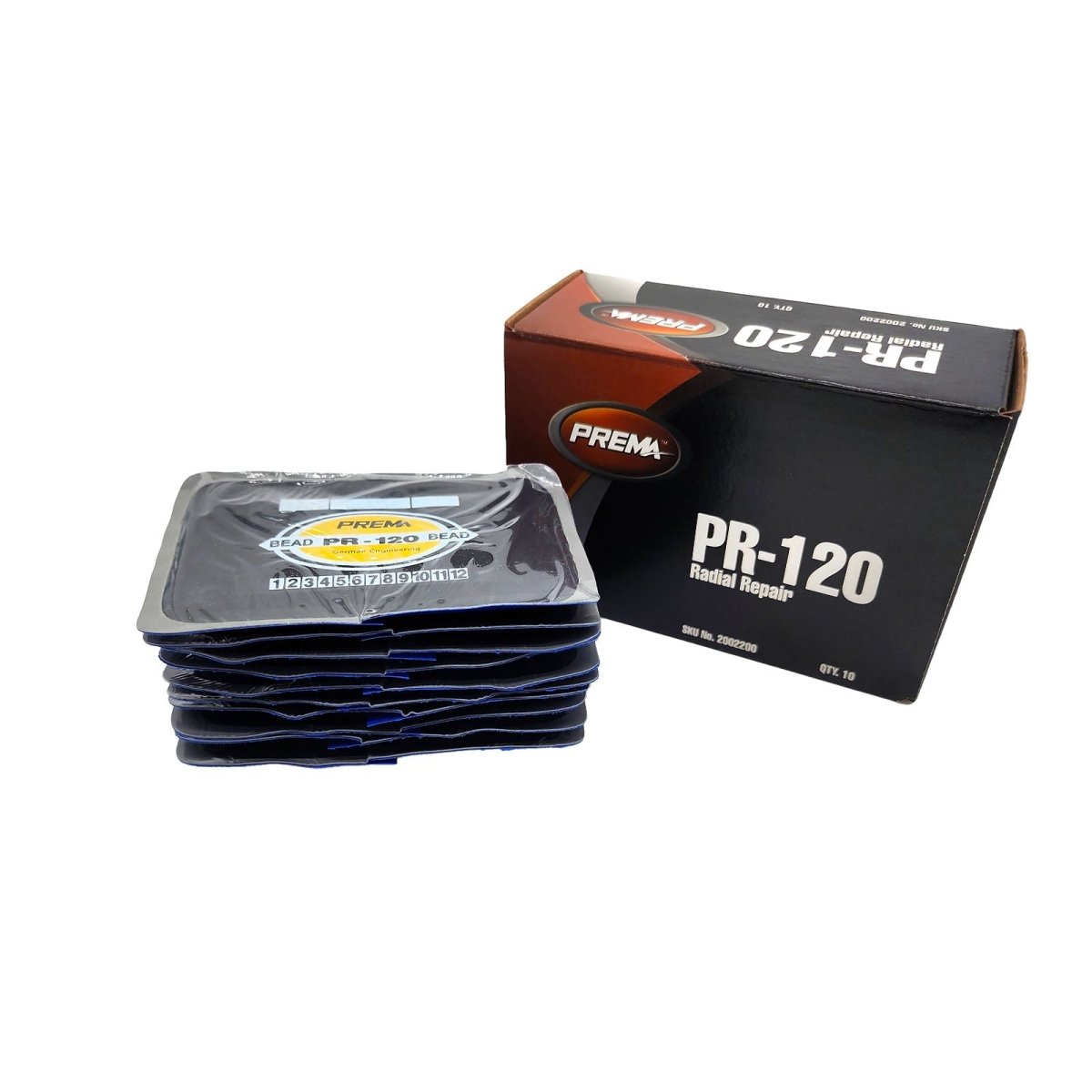 PREMA PRE-PR-120 Radial Repair Unit, 5" x 3-1/4", 2-Ply, Box of 10