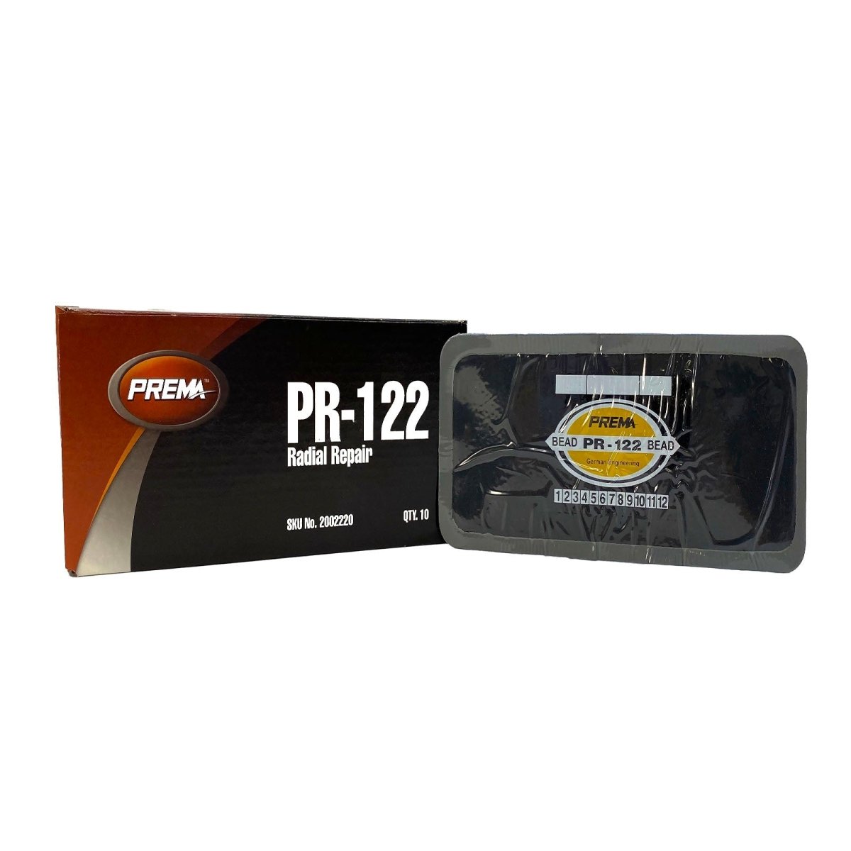 PREMA PRE-PR-122 Radial Repair Unit, 7" x 3-1/4", 2-Ply (Box of 10)