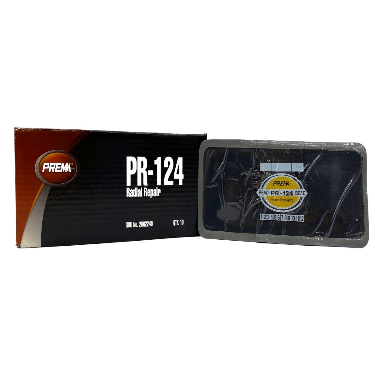 PREMA PRE-PR-124 Radial Repair Unit, 8-3/4" x 3-1/4", 2 Ply, Box of 10