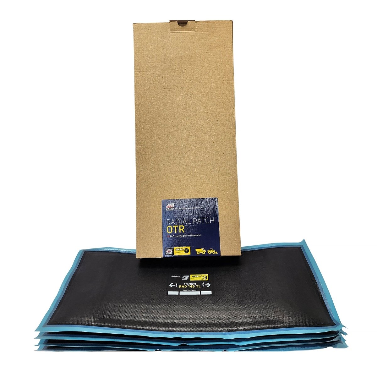 REMA REM-RAD-146 Radial Repair Unit, 7-1/4" x 17-1/4", 4-Ply, Box of 5