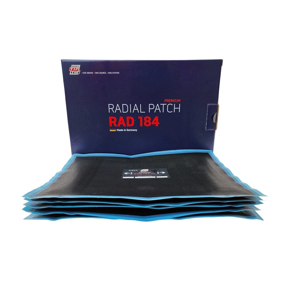 REMA REM-RAD-184 Radial Repair Unit, 11.5" x 8.5", 3-Ply, Box of 5