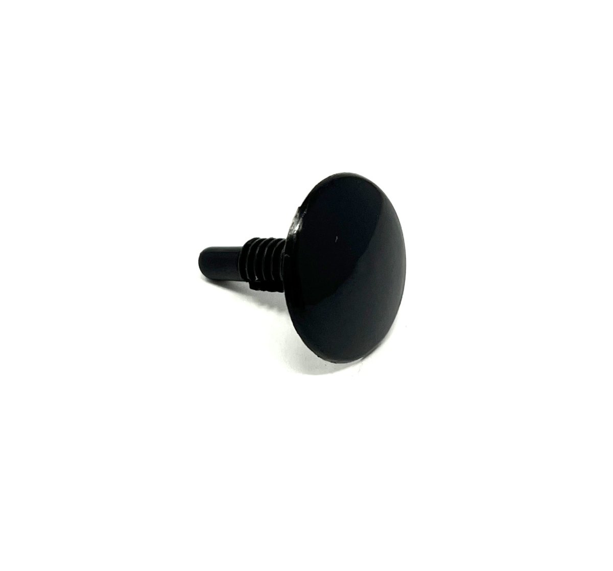 MT-RSR RC-607-50 Black Nylon Trim Panel Retainer Clip, 1/4" Hole, 1 3/32" Stem (50 Pack)