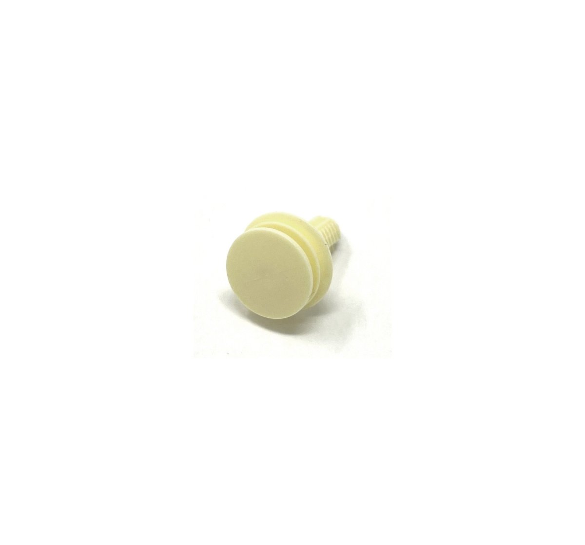 MT-RSR RC-639-25 White Nylon Door Panel Retainer Clip, 7mm Hole, 24mm Stem (25 Pack)