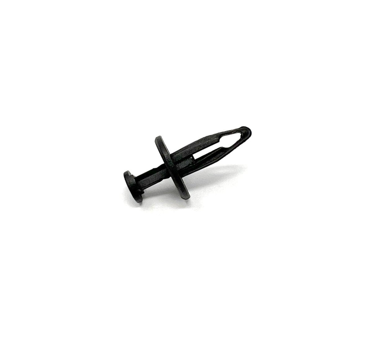 MT-RSR RC-653-25 Black Nylon Push-Type Retainer, 11/16" Head, 13/16" Stem, Fits 1/4" Hole (Pack of 25)