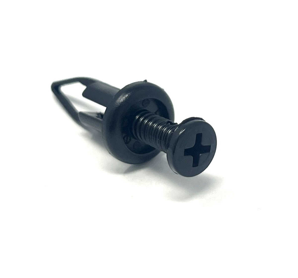 MT-RSR RC-687-10 Black Nylon Bumper Cover Rivets, 9mm Hole, 27mm Stem (Pack of 10)
