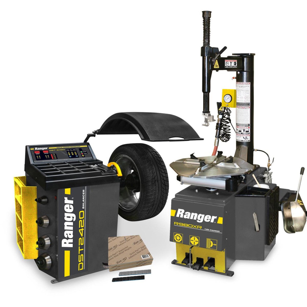 RANGER R980XR and DST2420 Wheel Service Equipment Combo