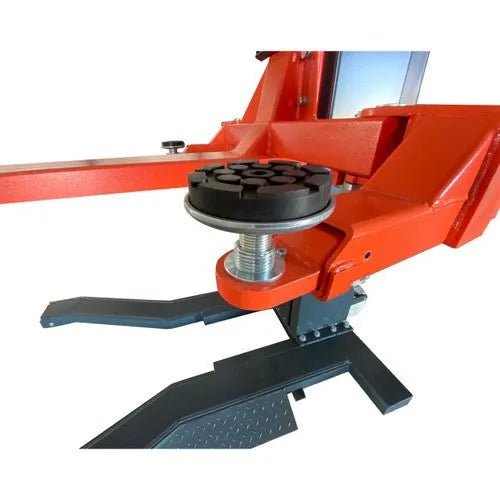 Stratus Single Post Lift 6,600 lbs Capacity Manual Safety Lock Release Car Lift, SAE-S66M