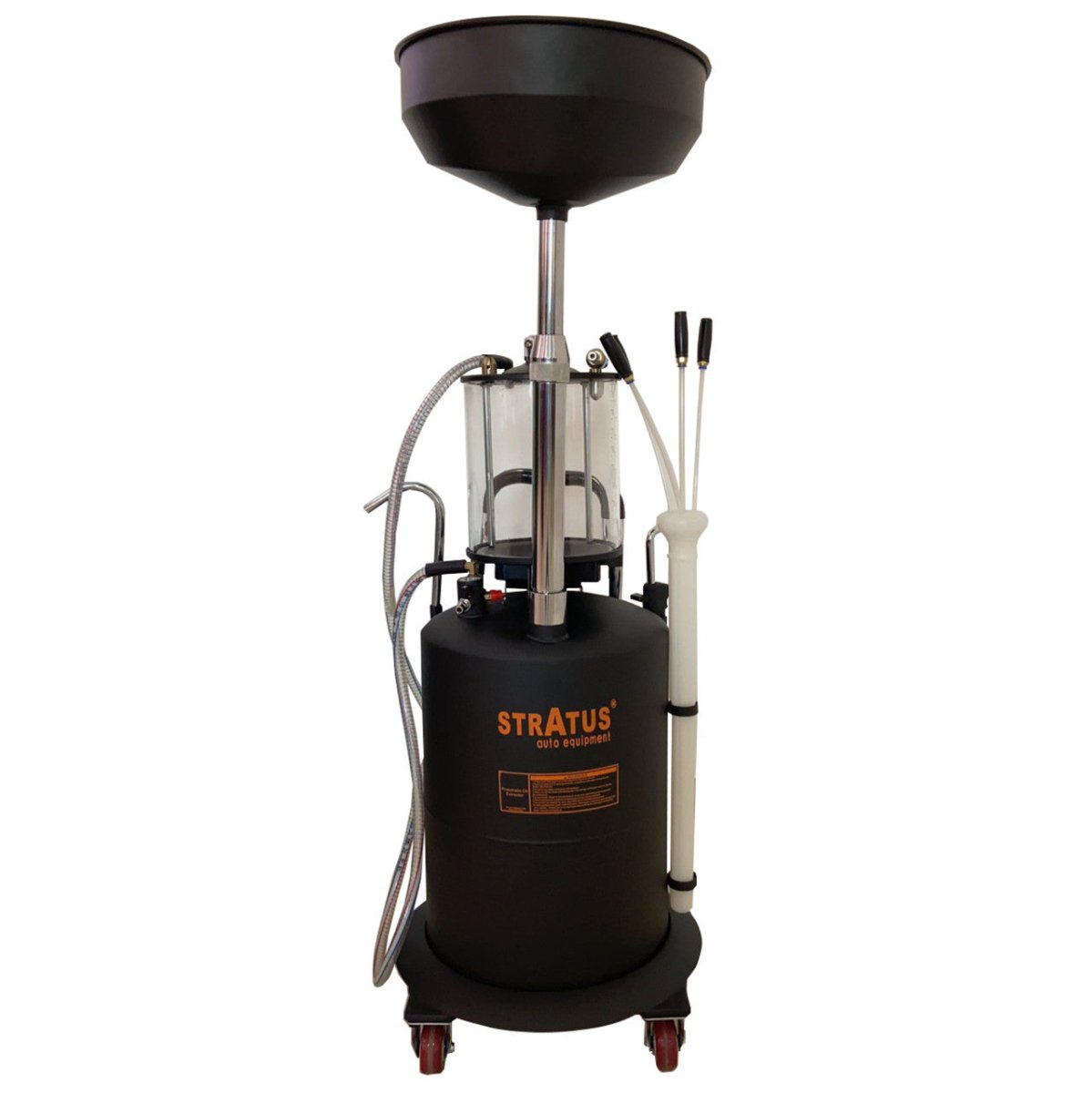 Stratus SAE-OL21 21-Gallon Pneumatic Oil Drain Extractor