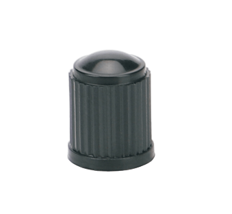 MT-RSR CAP-490 Valve Caps, Black Plastic, No O-Ring, 100/Box