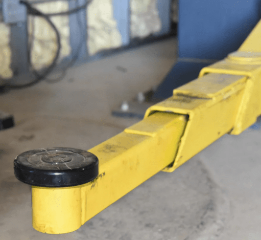 MT-RSR 6523-4 Slip-On Rubber Pad Set, 5" Round for BendPak & Dannmar Lifts (4-Pack)