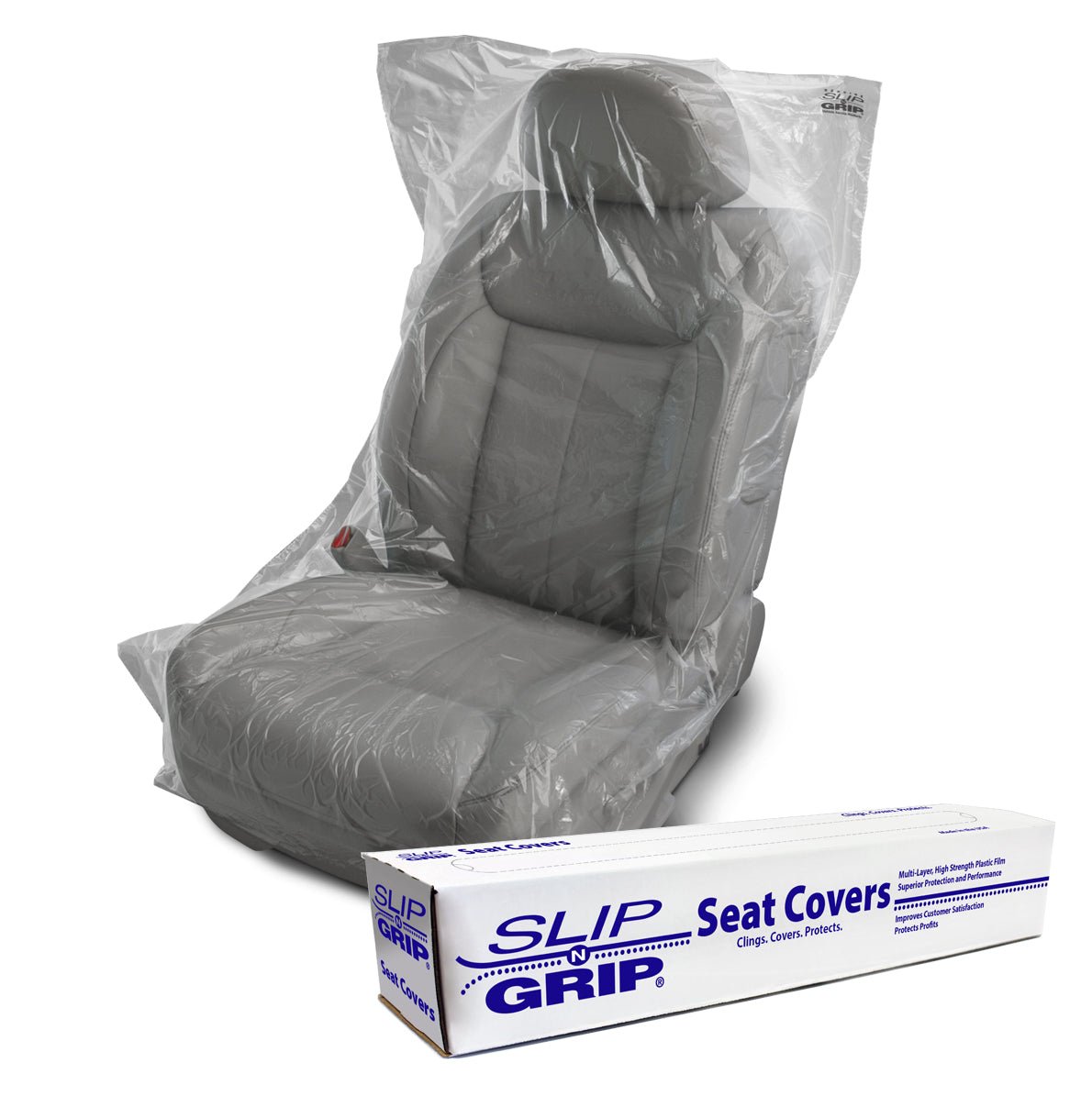 SLIP-N-GRIP SNG-101-250P Plastic Seat Cover, Premium Roll of 250