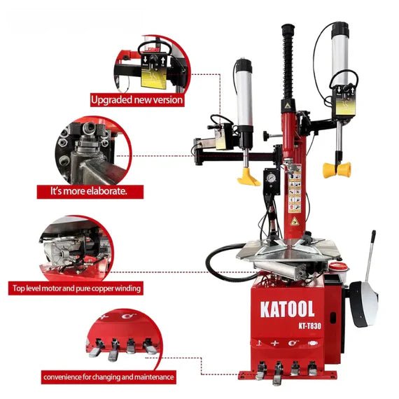 Katool KT-T830 + KT-B750 – Tire Changer + Wheel Balancer (Combo)