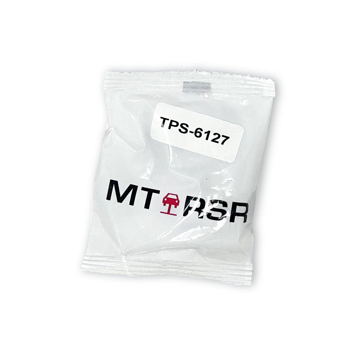 MT-RSR TPS-6127 TPMS service kit sealed bag with printed label shown upright.