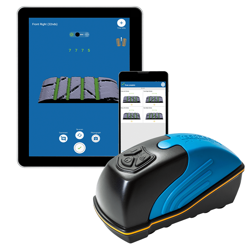 Hofmann TreadReader Handheld 3D Tire Measurement Scanner