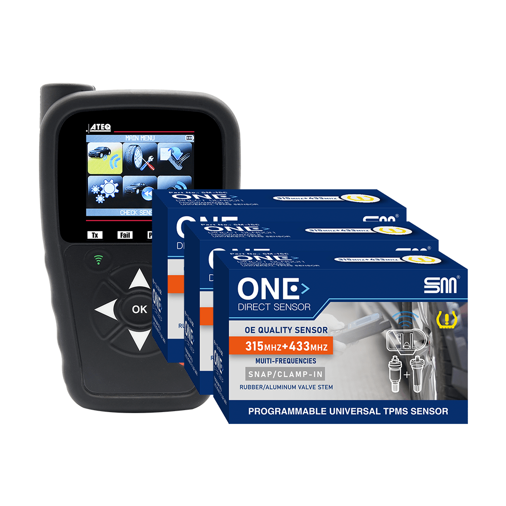 SIMING SM-VT48-20SCKIT TPMS Tool, ATEQ VT48 TPMS Tool + 20 "One-Direct" TPMS Sensor Kit