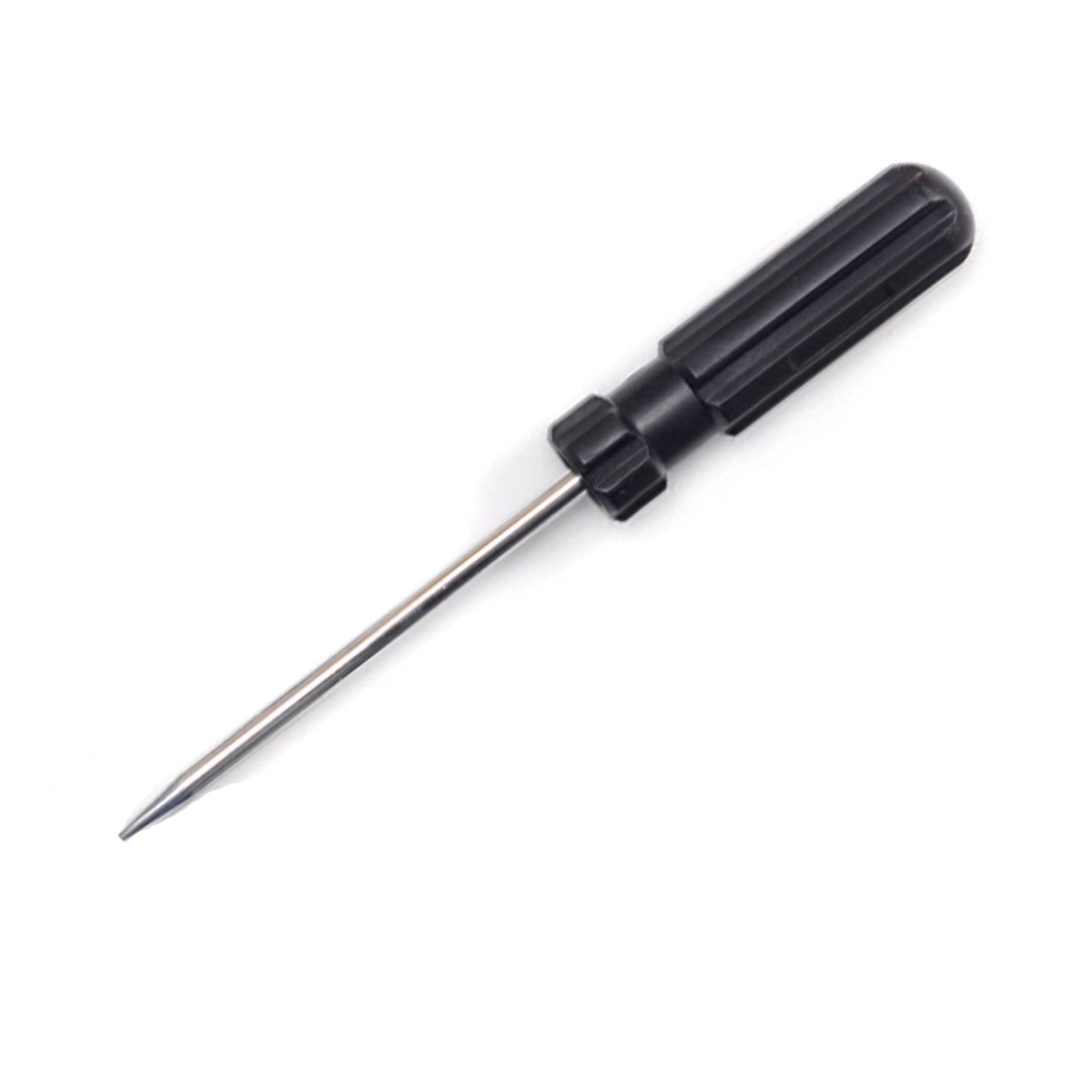 XTRA SEAL power awl with black ergonomic handle and metal pointed shaft shown on white background.