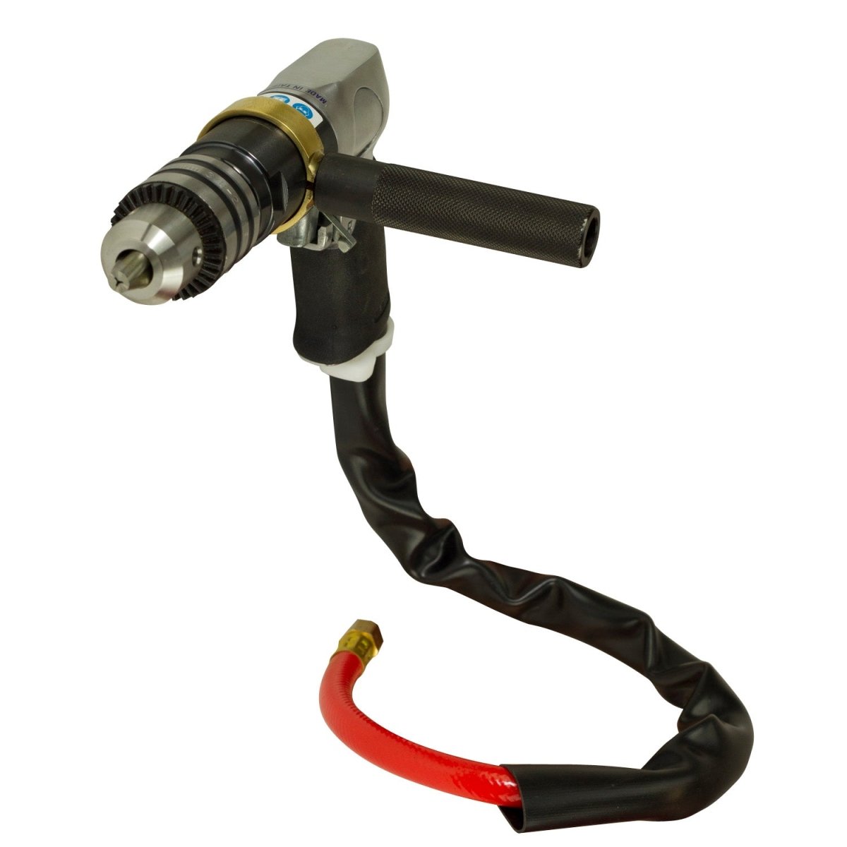 XTRA SEAL X14326K 1/2" Reversible Air Drill with Exhaust Hose Kit, 800 RPM