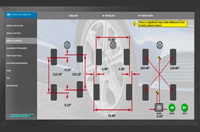 Hofmann Geoliner 678 Cross-Beam Imaging Wheel Aligner