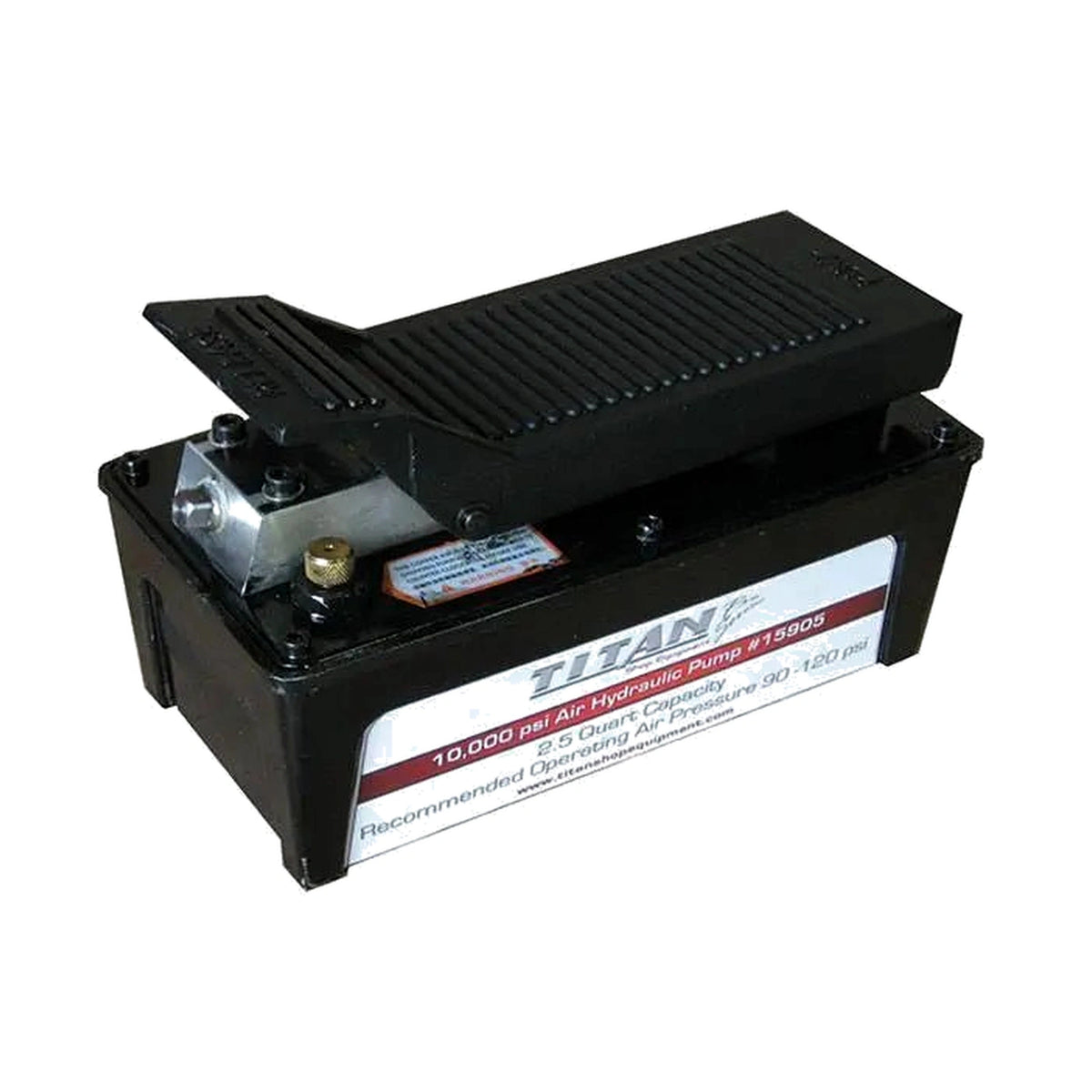 AME 15905 Titan Air Hydraulic Pump 10,000 PSI (2.5 Quart)