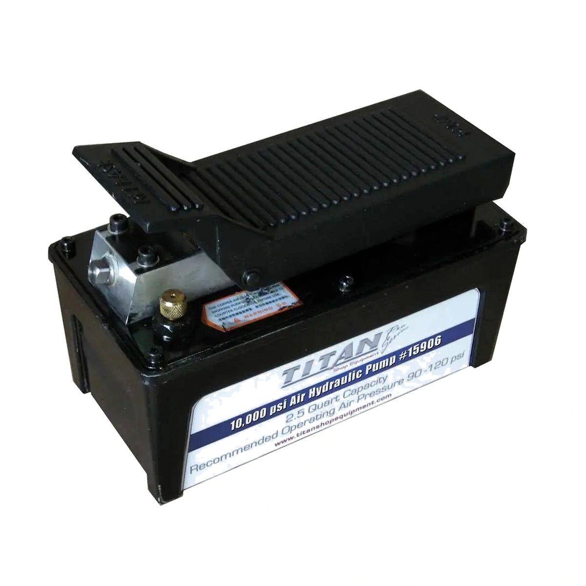 AME 15906 Titan Air Hydraulic Pump 5,500 PSI (2.5 Quart)